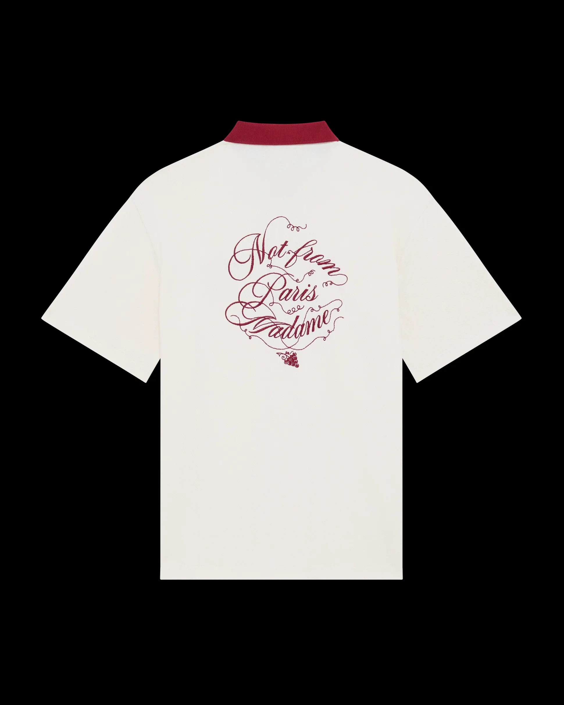 La Chemise Piquée Slogan Vignes