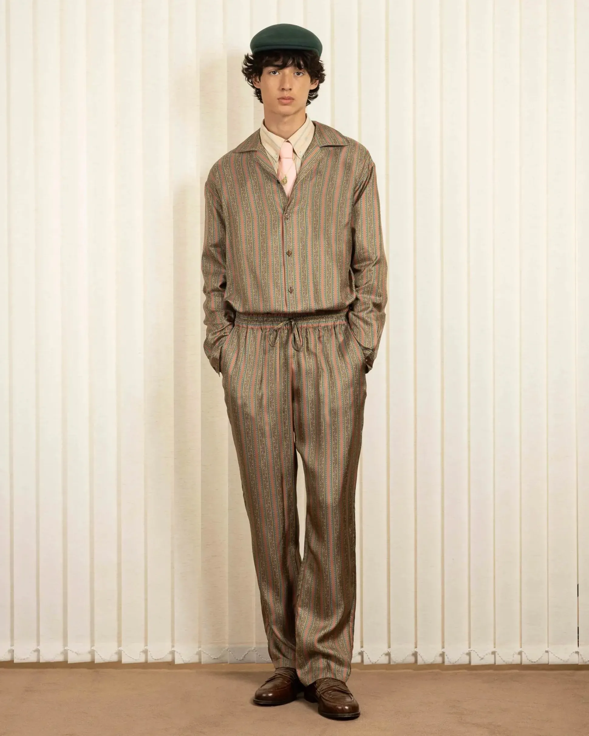 La Chemise Rayure Fleuries