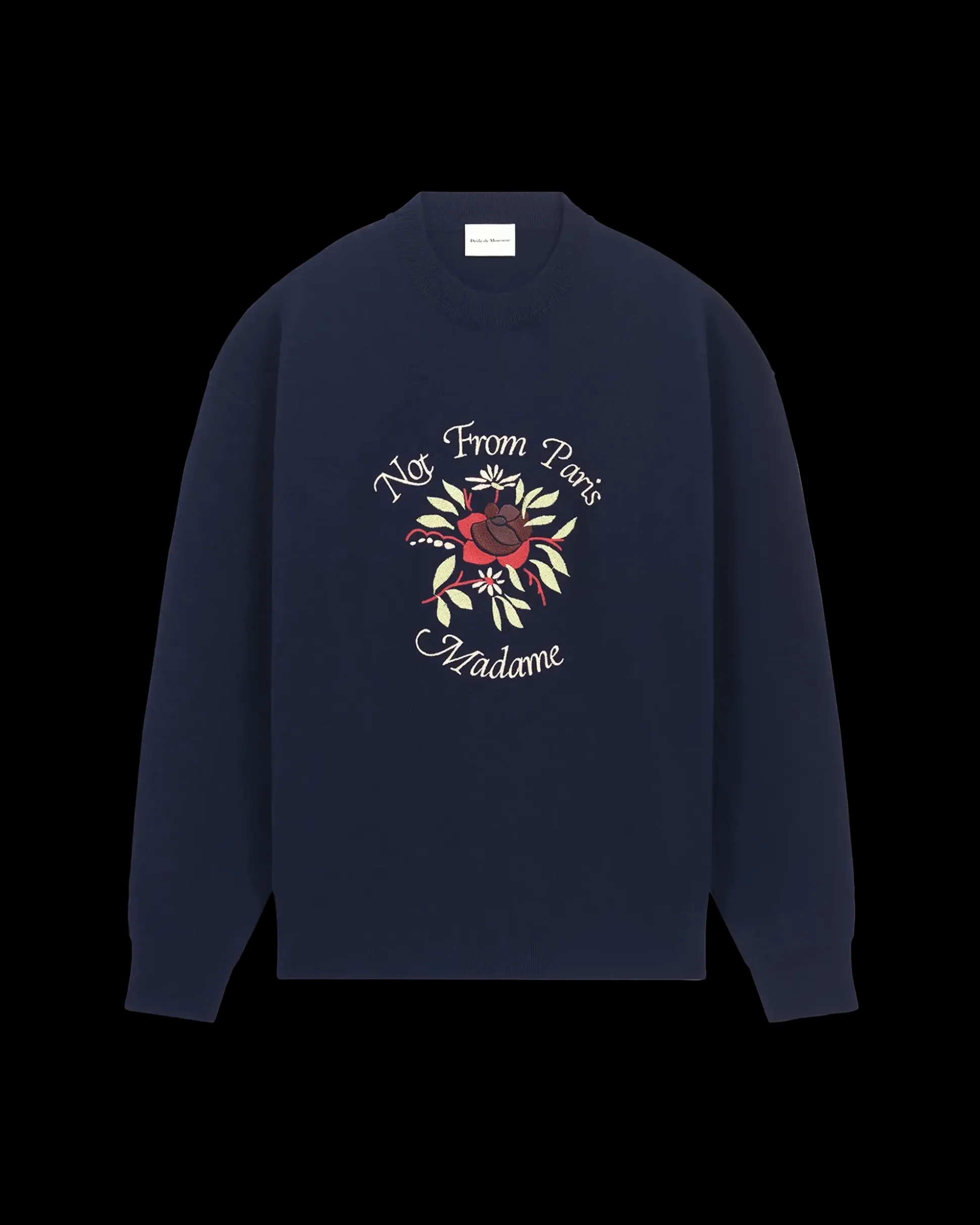 La Maille Slogan Fleurs