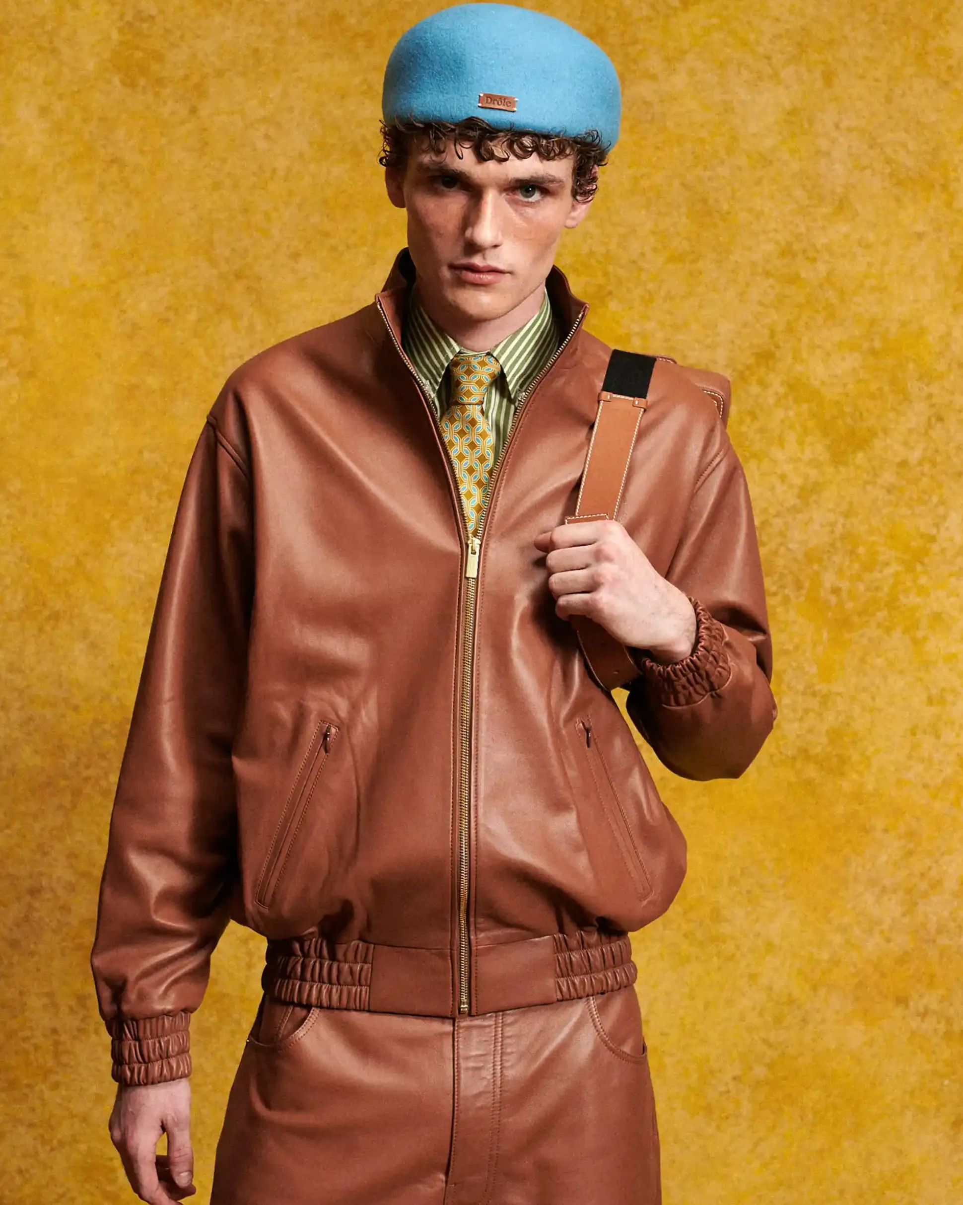 La Trackjacket Cuir