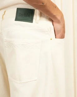 Le Jean Baggy Écru