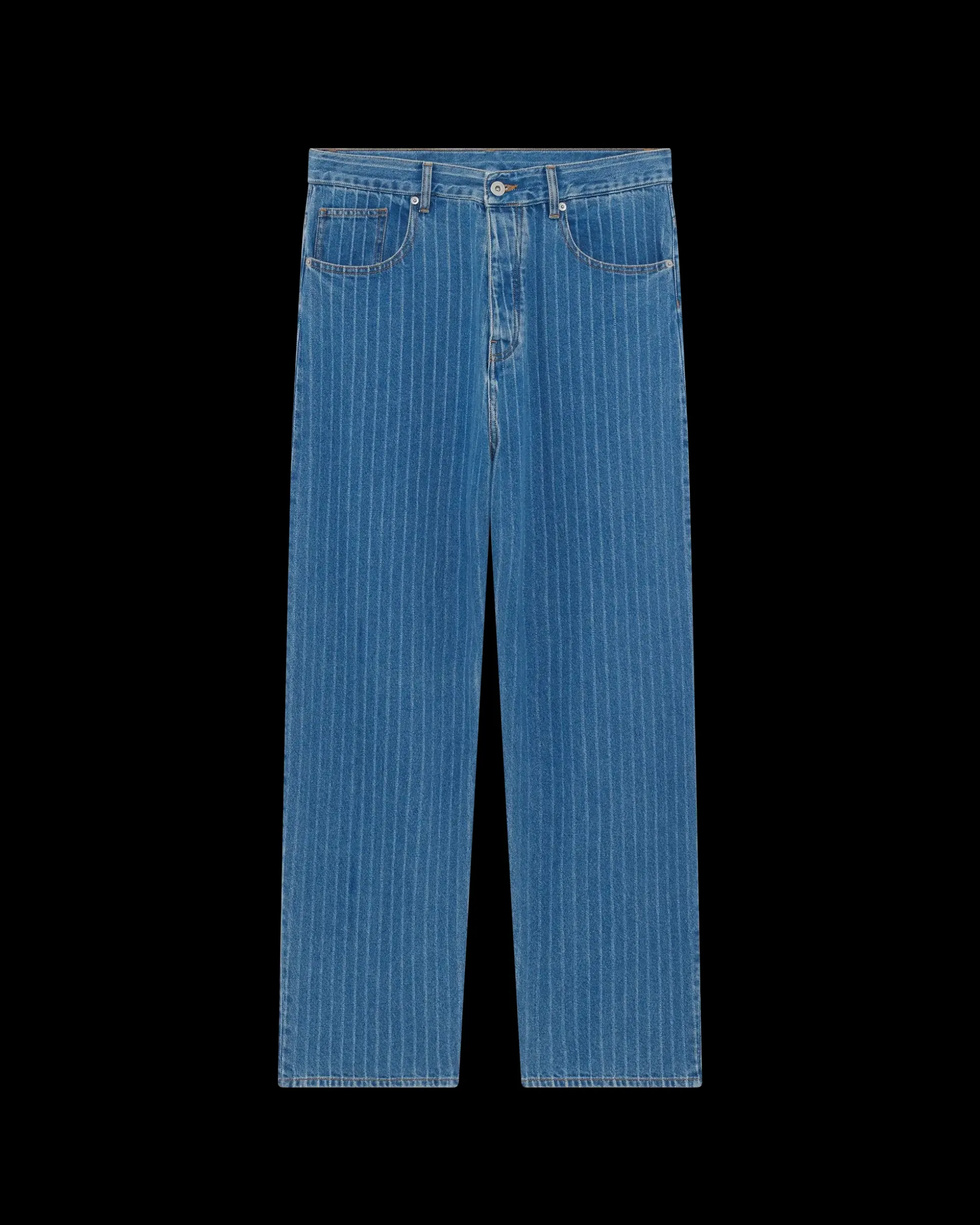 Le Jean Baggy Rayures