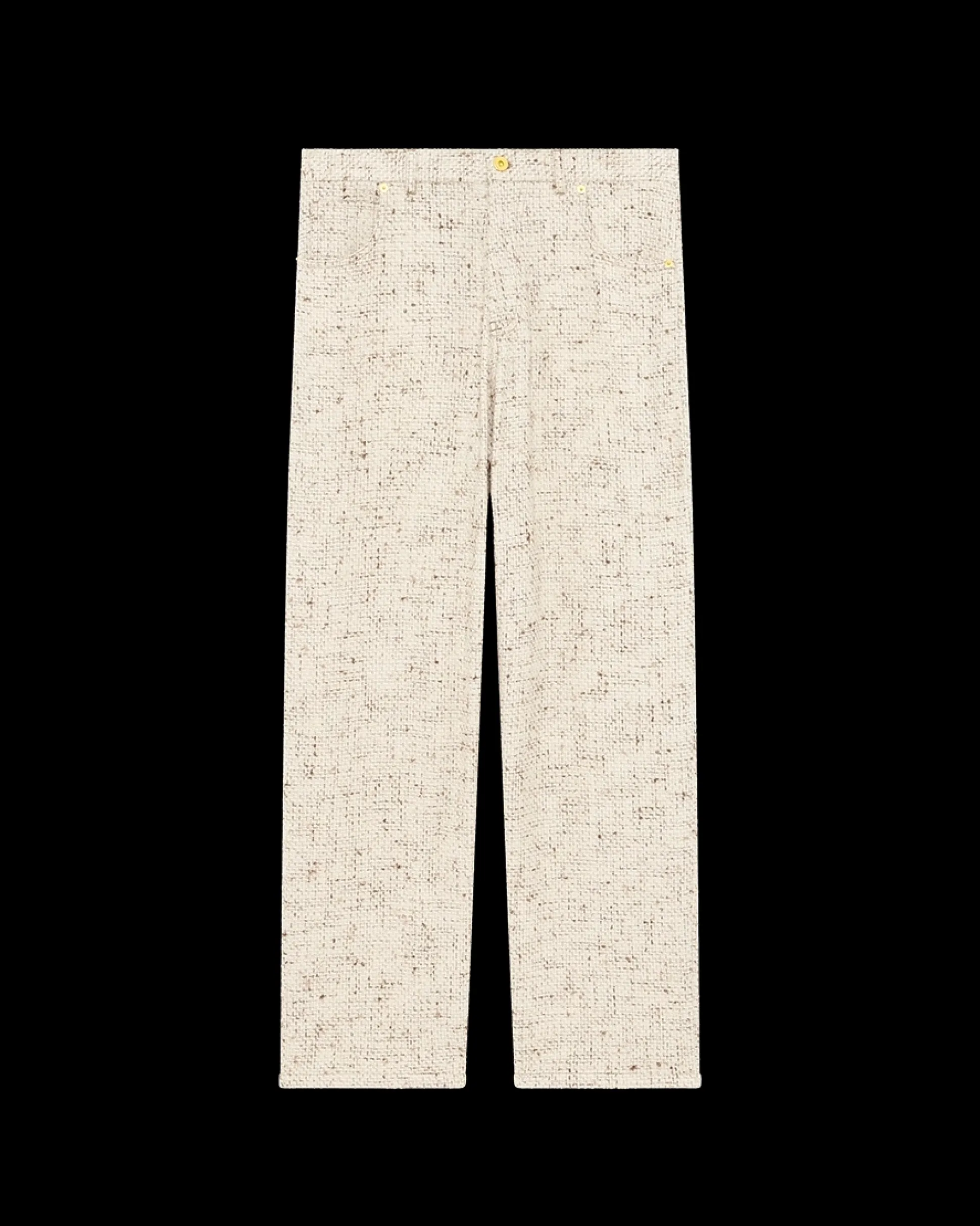 Le Pantalon Baggy Tweed