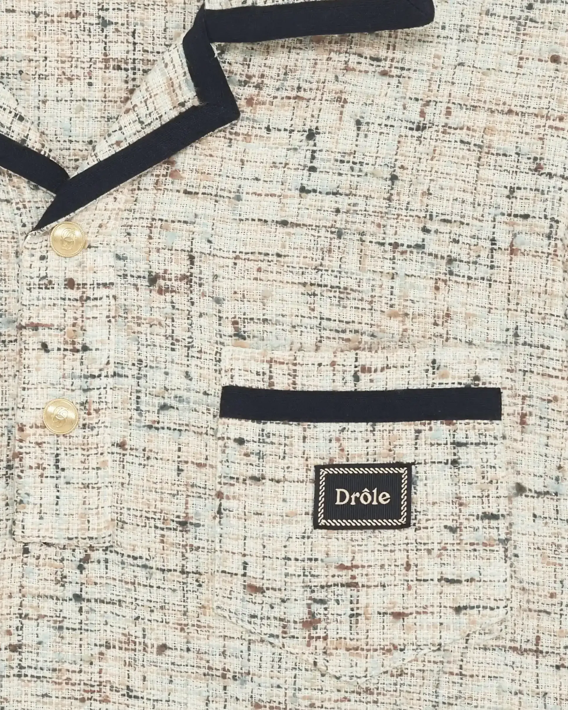 Le Polo Drôle Tweed