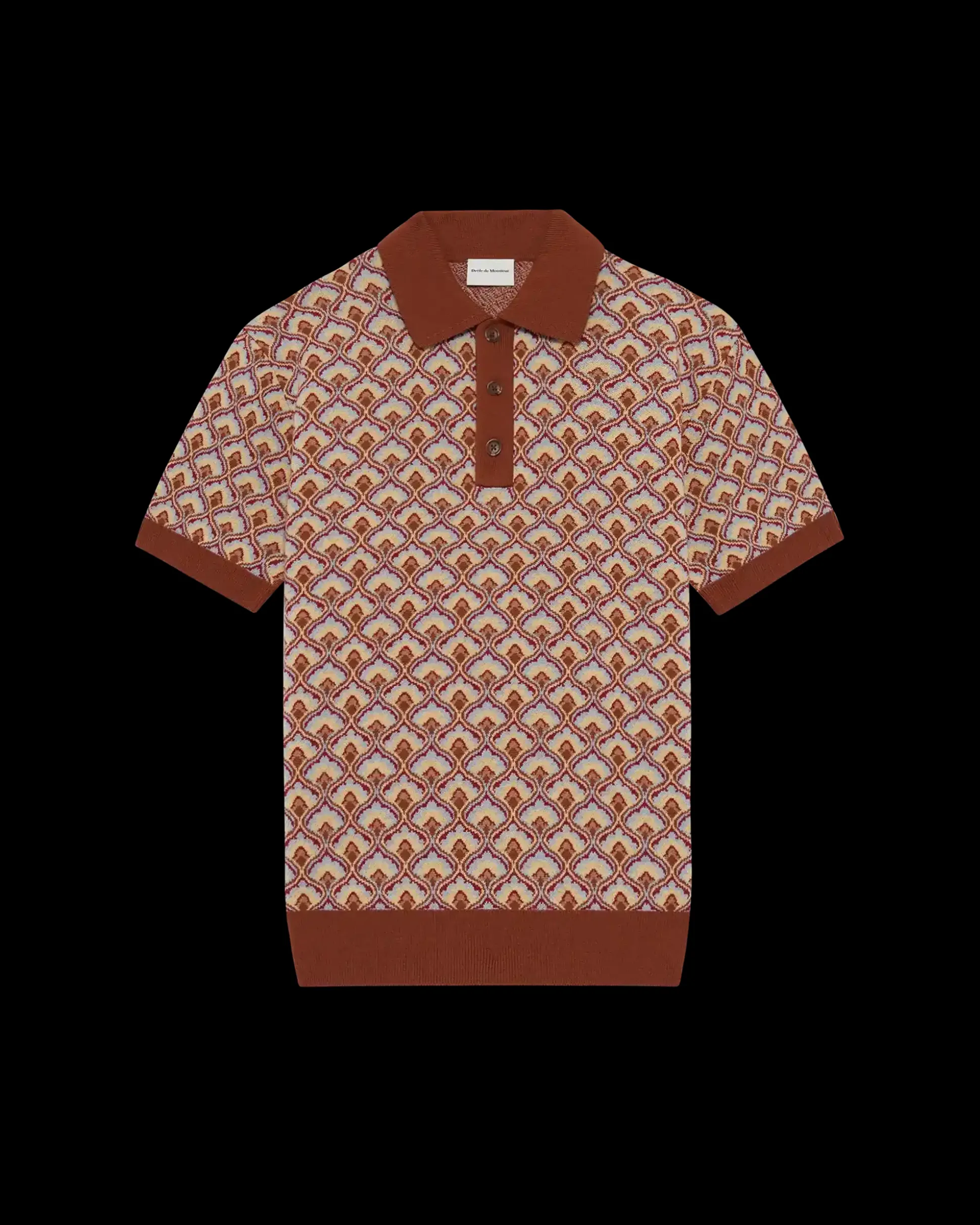 Le Polo Maille Tapisserie