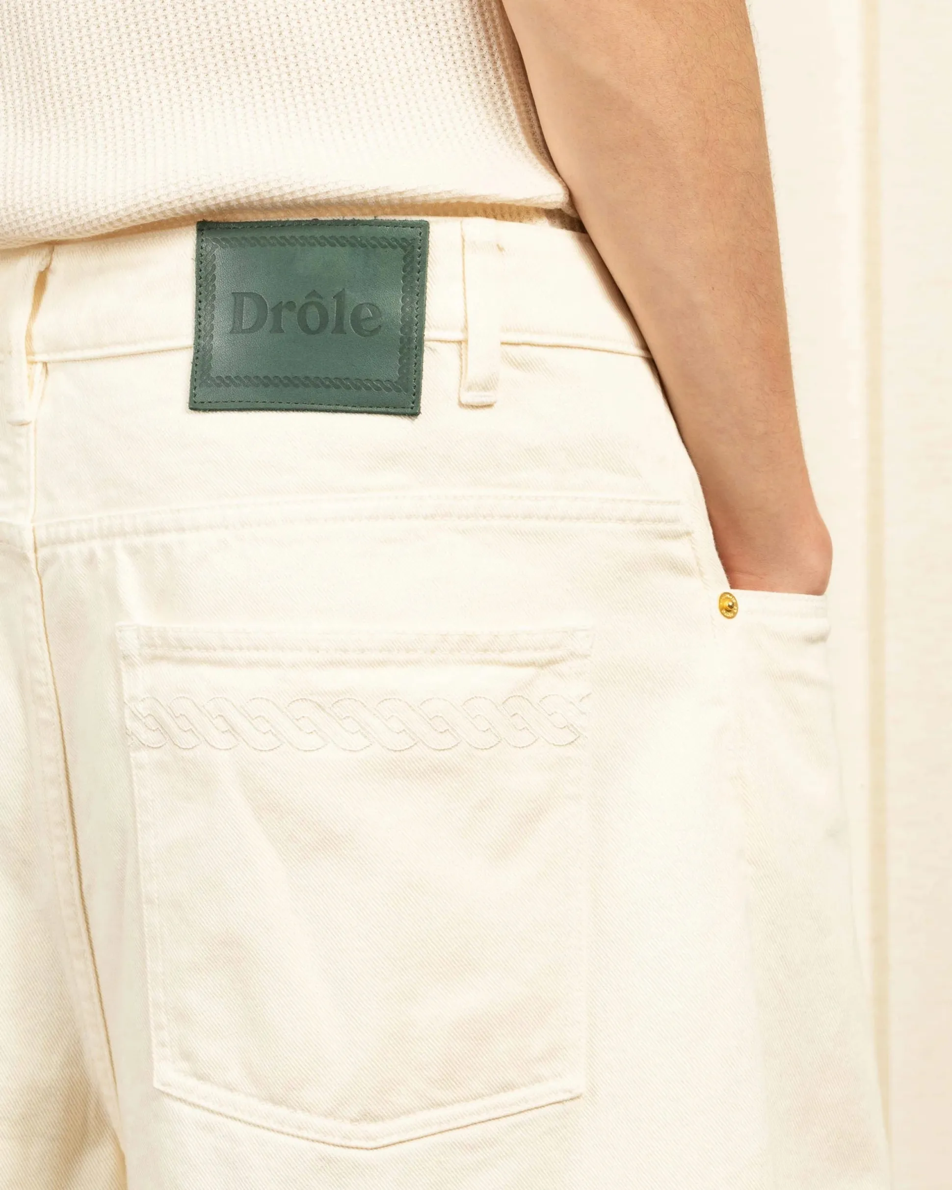 Le Short Baggy Écru