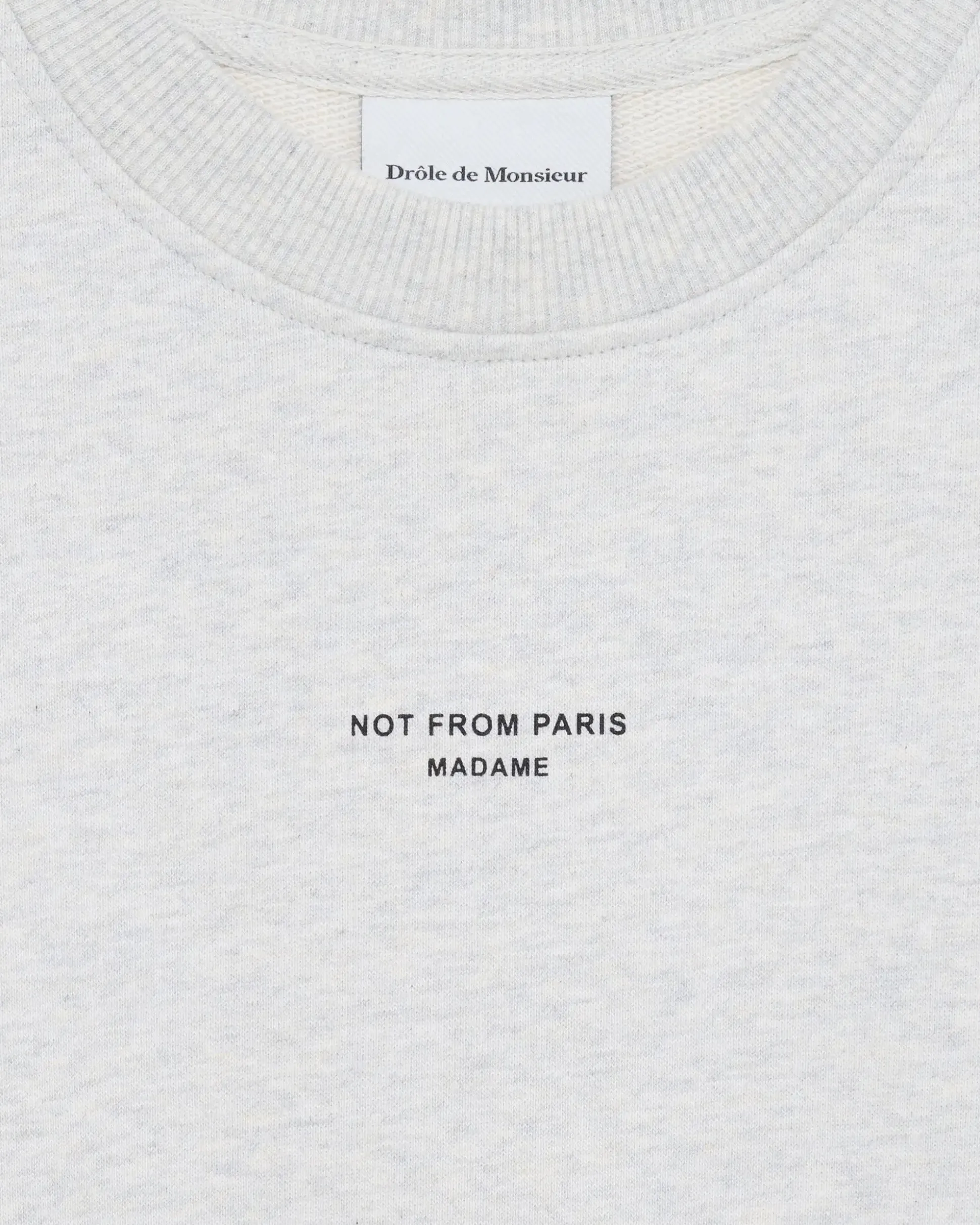 Le Sweatshirt Slogan Classique