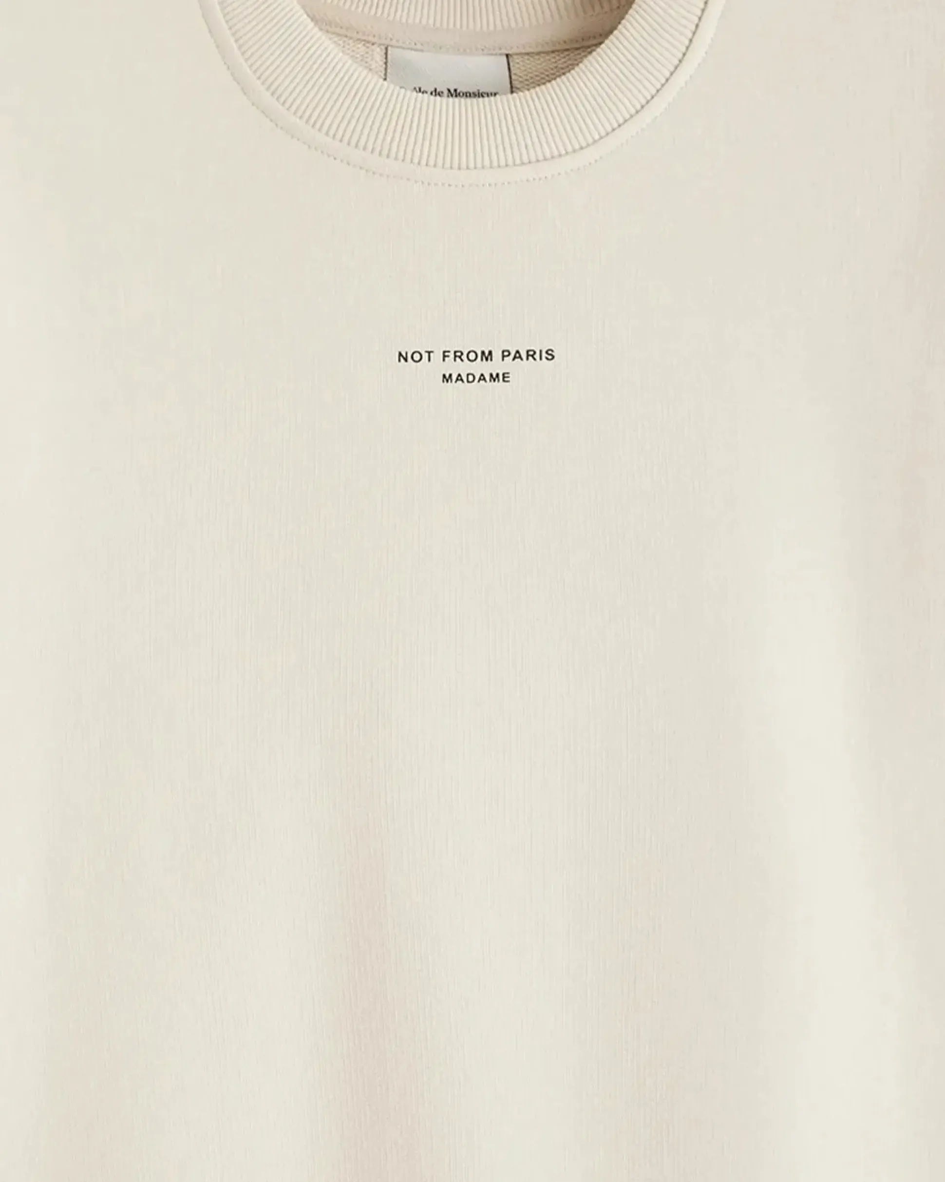 Le Sweatshirt Slogan Classique
