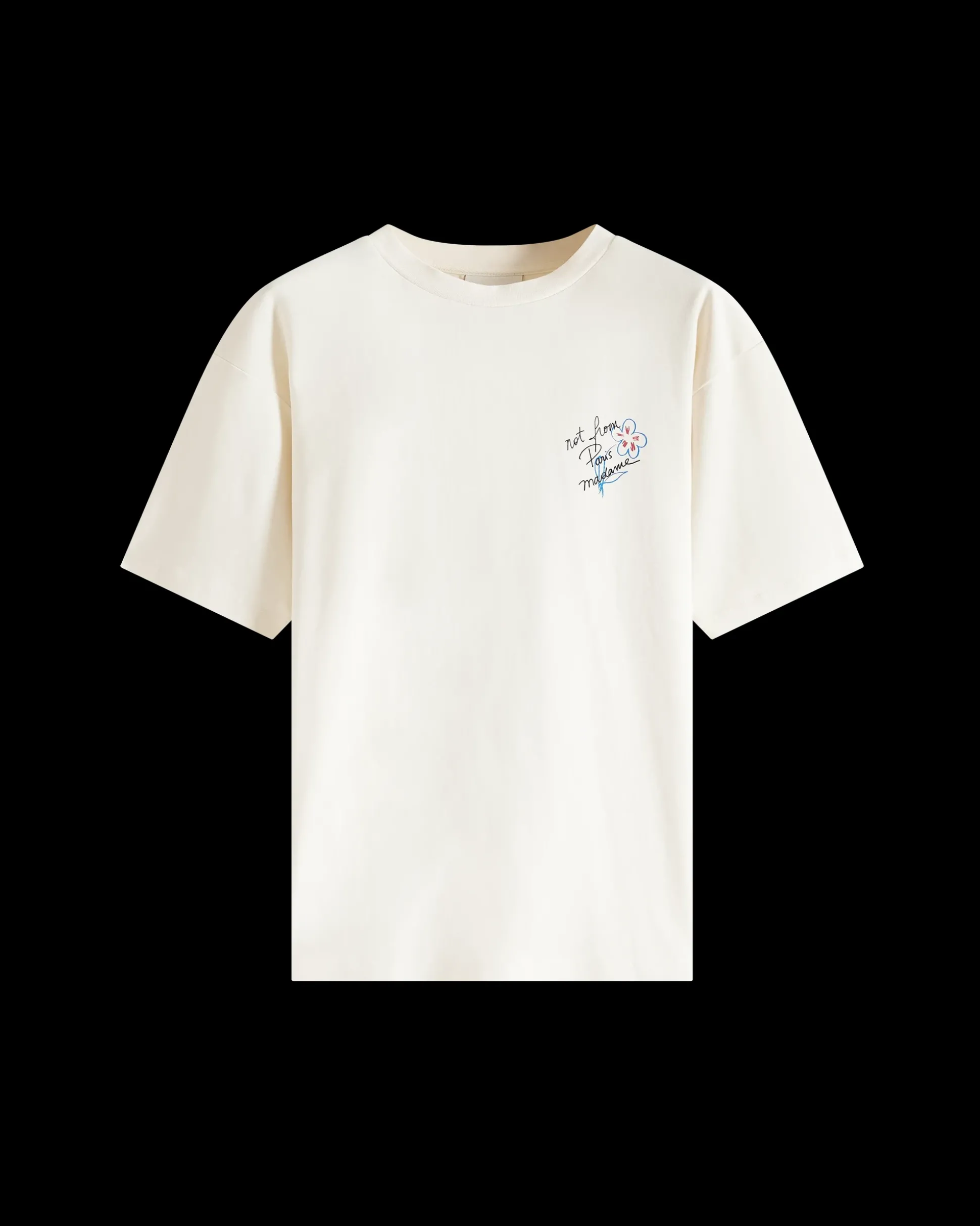 Le T-Shirt Slogan Esquisse